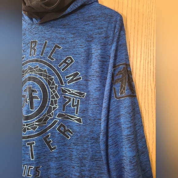 American Fighter Athletics Kingsgate Graphic Hooded Top - Picture 4 of 5